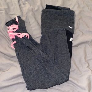 M PINK capri yoga pants